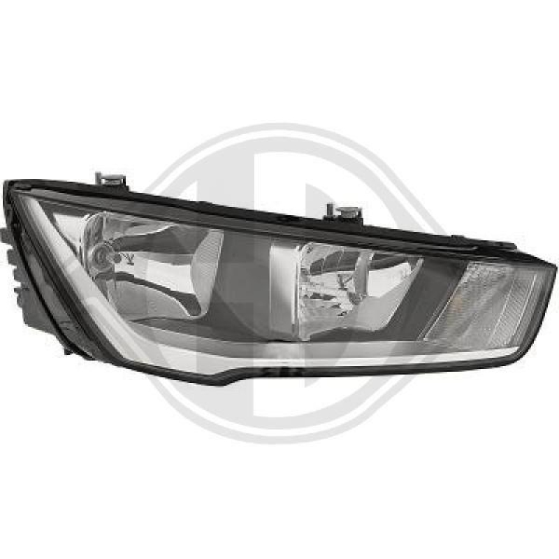1x Diederichs Hauptscheinwerfer H15 H7 Rechts passend für Audi A1 8XA 1....