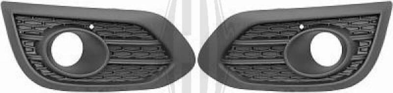 DIEDERICHS Ventilation Grille, bumper