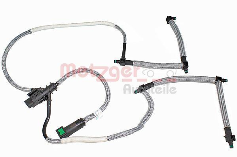 METZGER Hose, fuel overflow