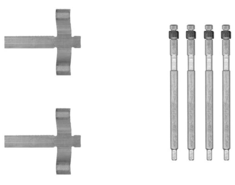 TEXTAR Zubeh&ouml;rsatz, Scheibenbremsbelag