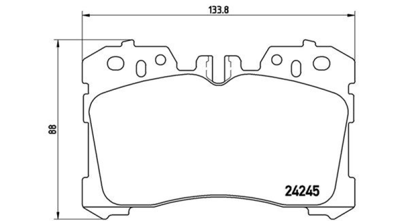 MAGNETI MARELLI Bremsbelagsatz, Scheibenbremse