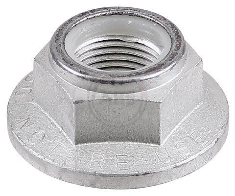 Nut, stub axle