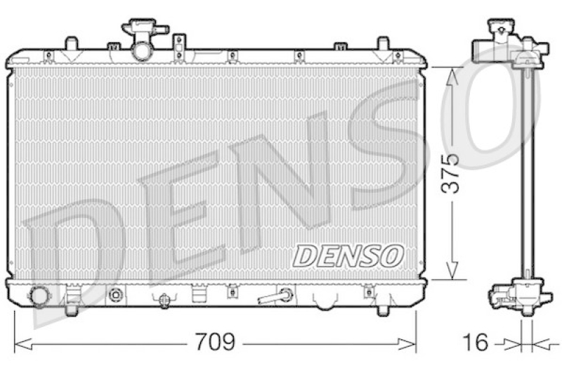 DENSO Kühler, Motorkühlung