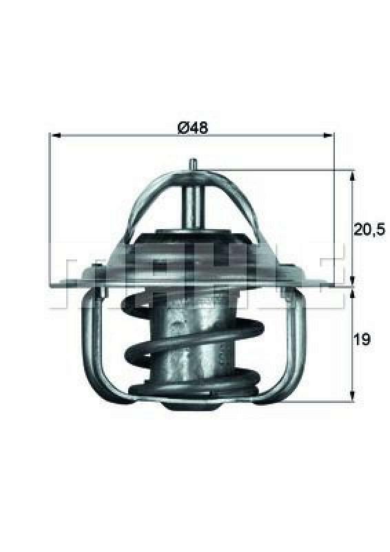 BEHR Thermostat für Kühlmittel / Kühlerthermostat