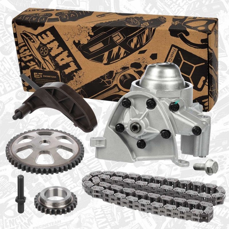 ET ENGINETEAM Kettensatz, Ölpumpenantrieb boxET – service kit