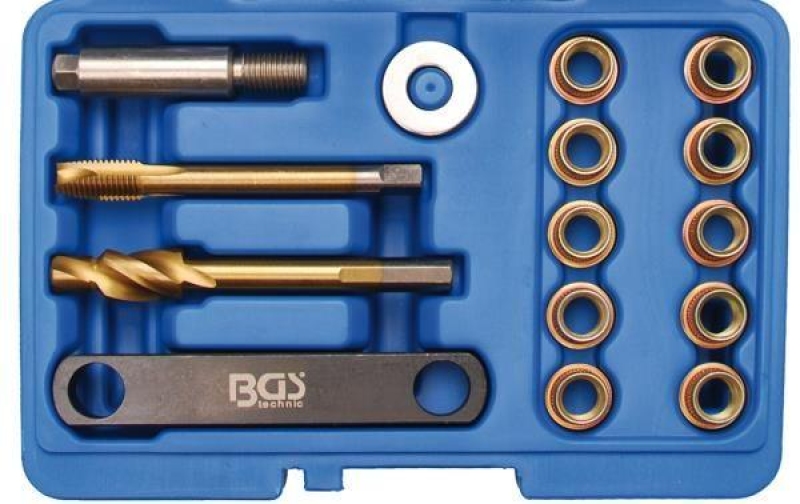BGS Repair Set, brake caliper guide thread