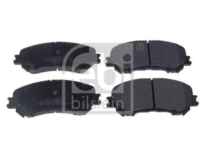 FEBI BILSTEIN Bremsbelagsatz, Scheibenbremse 116266