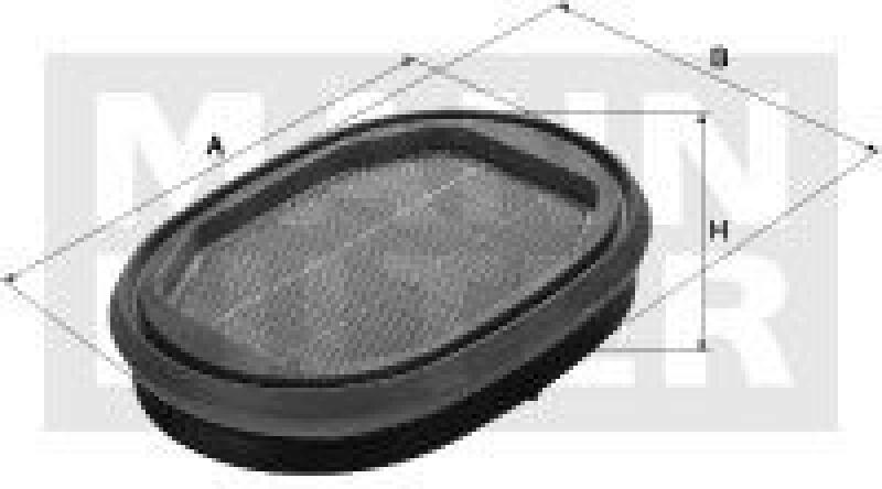 MANN-FILTER Secondary Air Filter