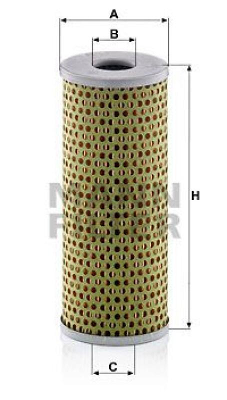 MANN-FILTER Filter, operating hydraulics