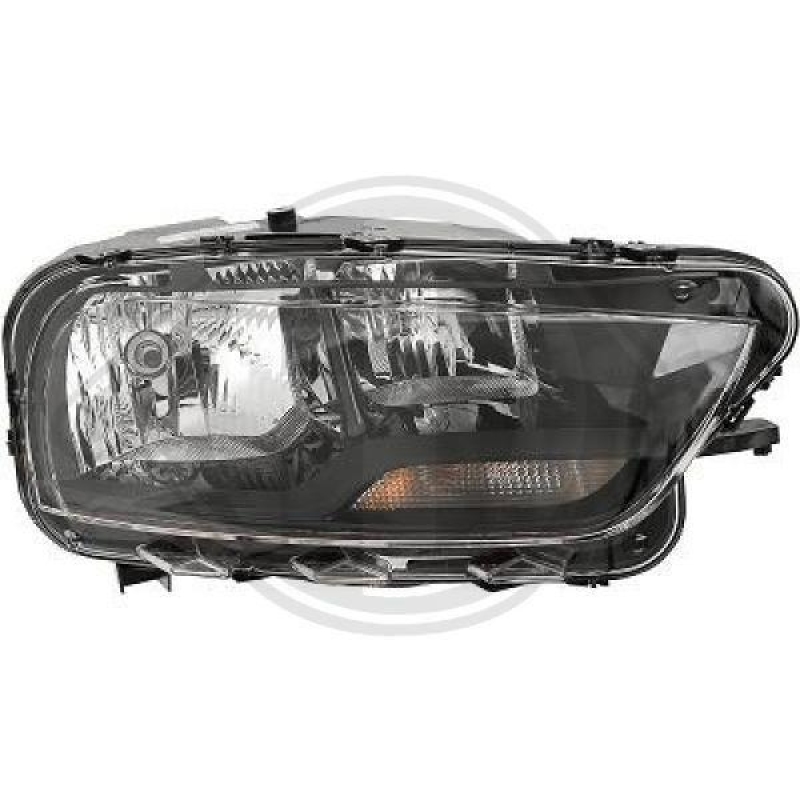 1x Diederichs Hauptscheinwerfer H1 H7 Rechts passend für Citroen C4 ab 1...