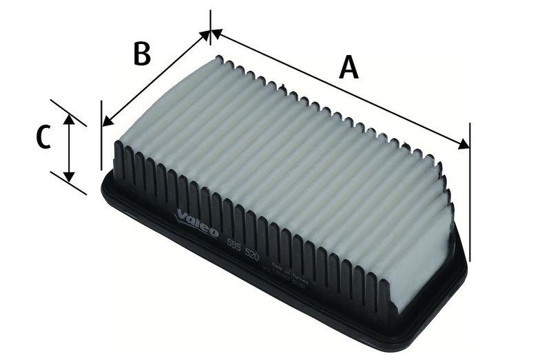 VALEO Luftfilter 585520