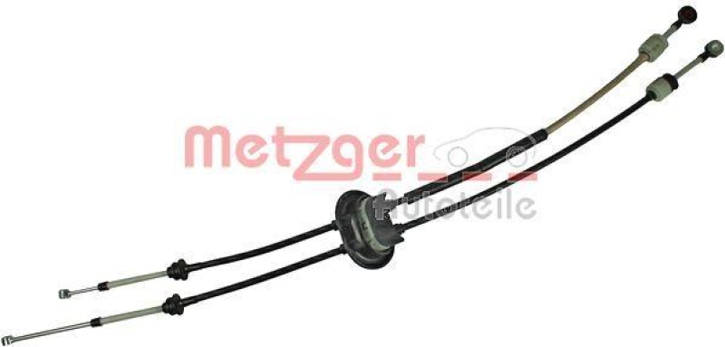 METZGER Cable Pull, manual transmission