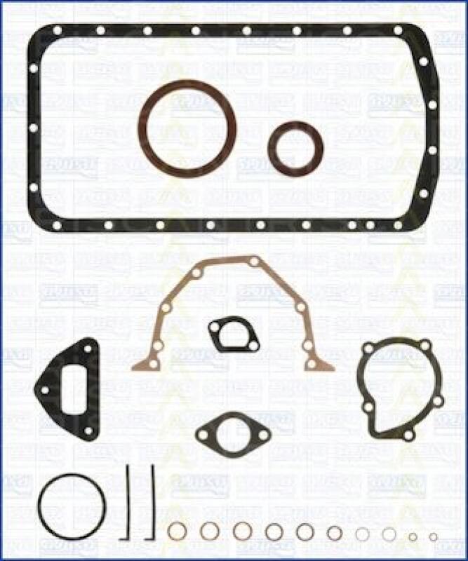 TRISCAN Gasket Set, crank case