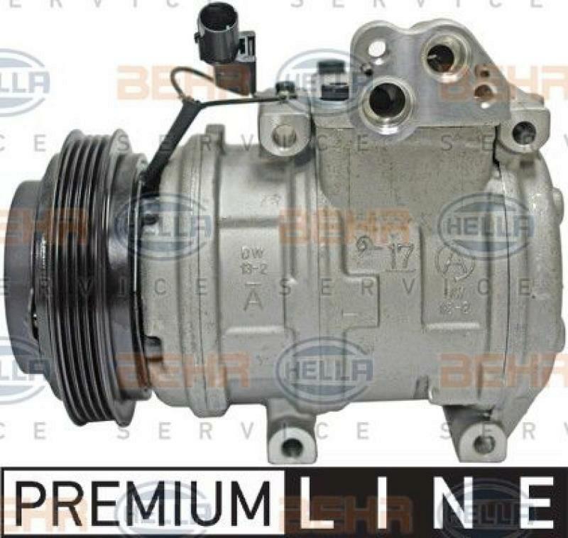 HELLA Compressor, air conditioning BEHR HELLA SERVICE *** PREMIUM LINE ***