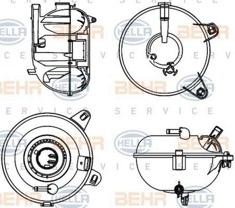HELLA Expansion Tank, coolant
