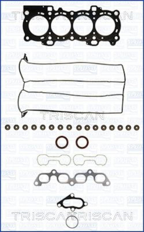 TRISCAN Gasket Set, cylinder head MULTILAYER STEEL