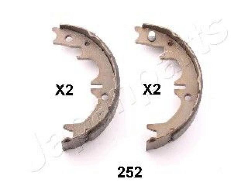 JAPANPARTS Brake Shoe Set, parking brake
