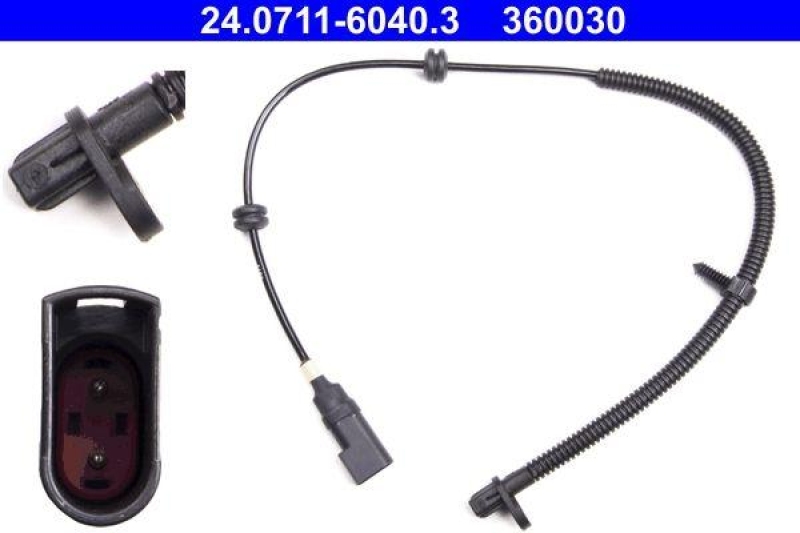 ATE Sensor, Raddrehzahl 24.0711-6040.3