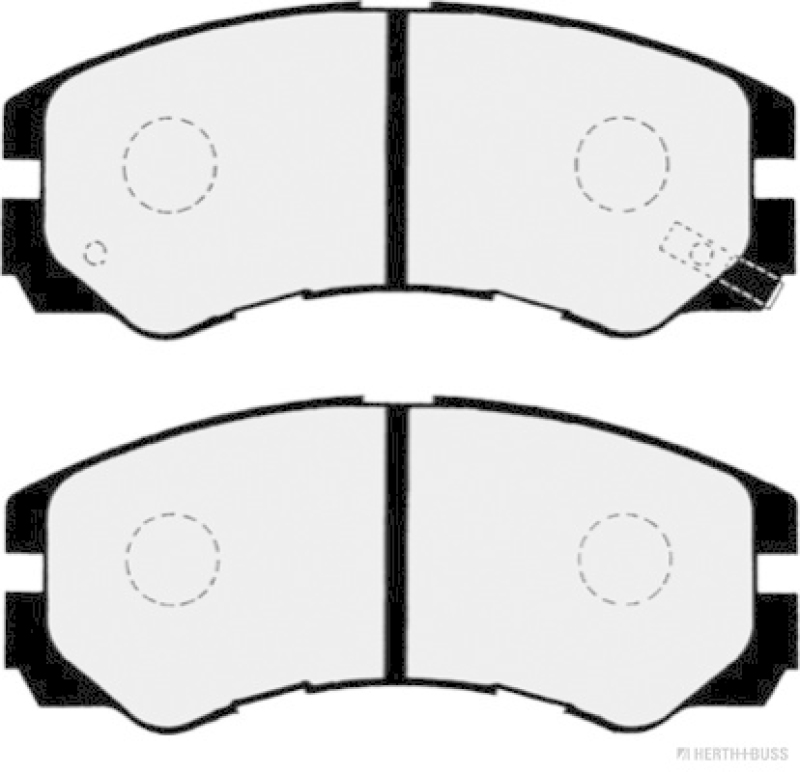 HERTH+BUSS JAKOPARTS Bremsbelagsatz, Scheibenbremse J3609009