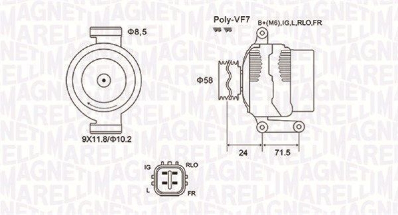 MAGNETI MARELLI Generator