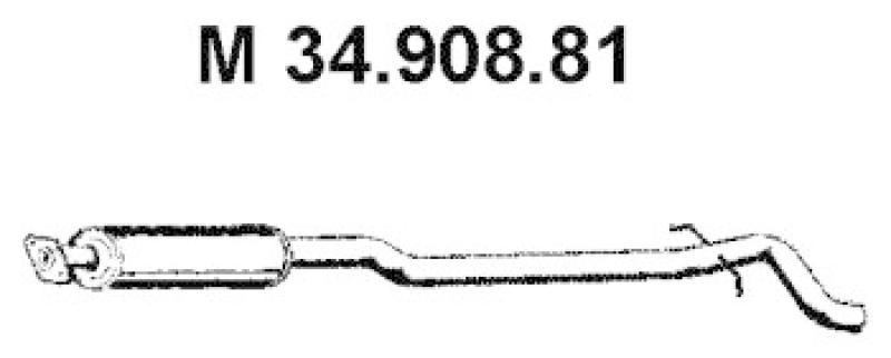 EBERSPÄCHER Mittelschalldämpfer