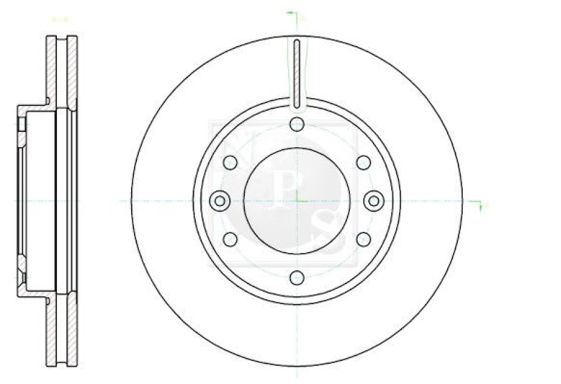 2x NPS Bremsscheibe