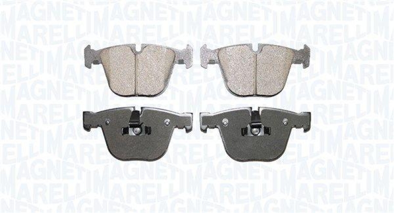 MAGNETI MARELLI Bremsbelagsatz, Scheibenbremse 363916060844