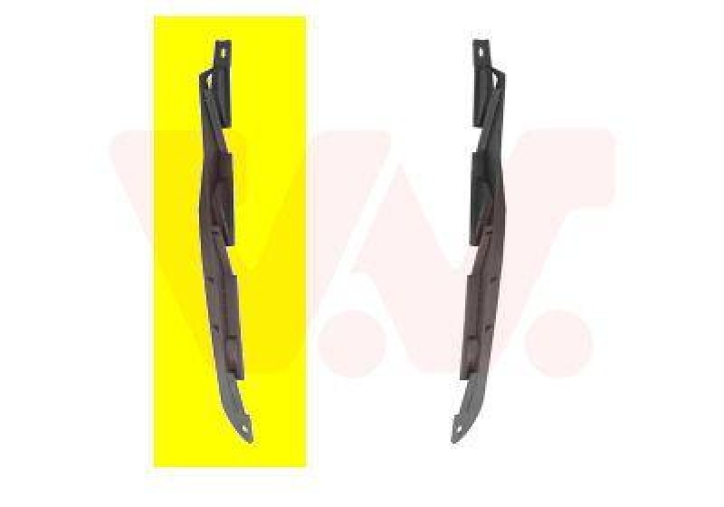 VAN WEZEL Mounting Bracket, bumper ** Equipart **