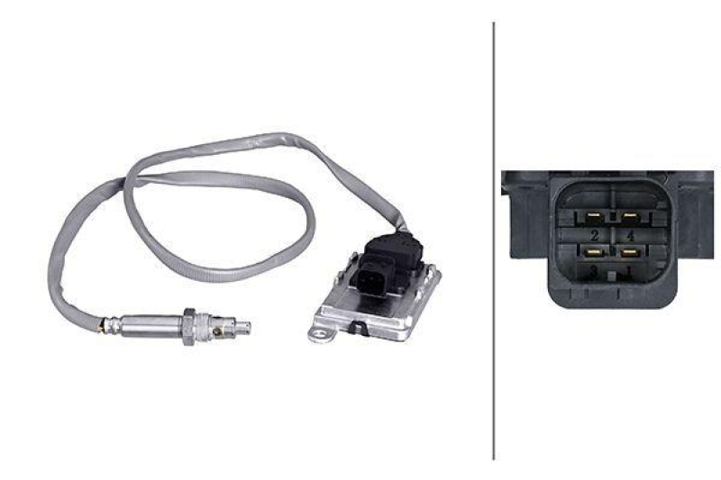 HELLA NOx-Sensor, NOx-Katalysator 6PN358186-081