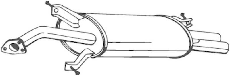 BOSAL Endschalld&auml;mpfer