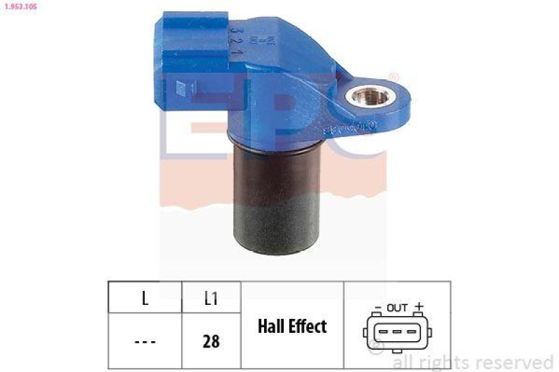 EPS Sensor, Drehzahl Made in Italy - OE Equivalent