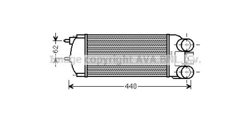 AVA QUALITY COOLING Intercooler, charger