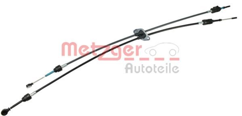 METZGER Cable Pull, manual transmission
