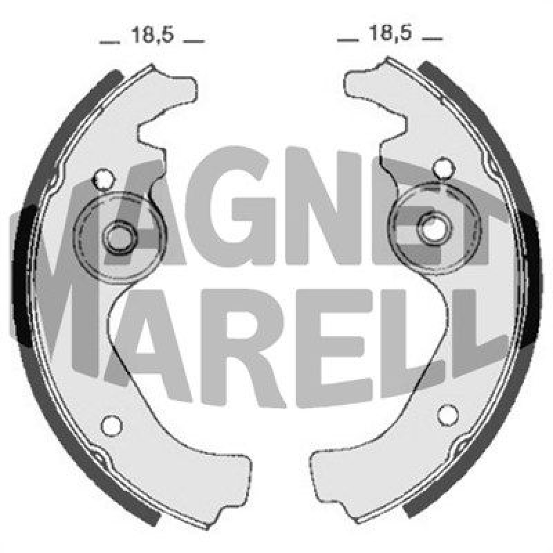 MAGNETI MARELLI Brake Shoe