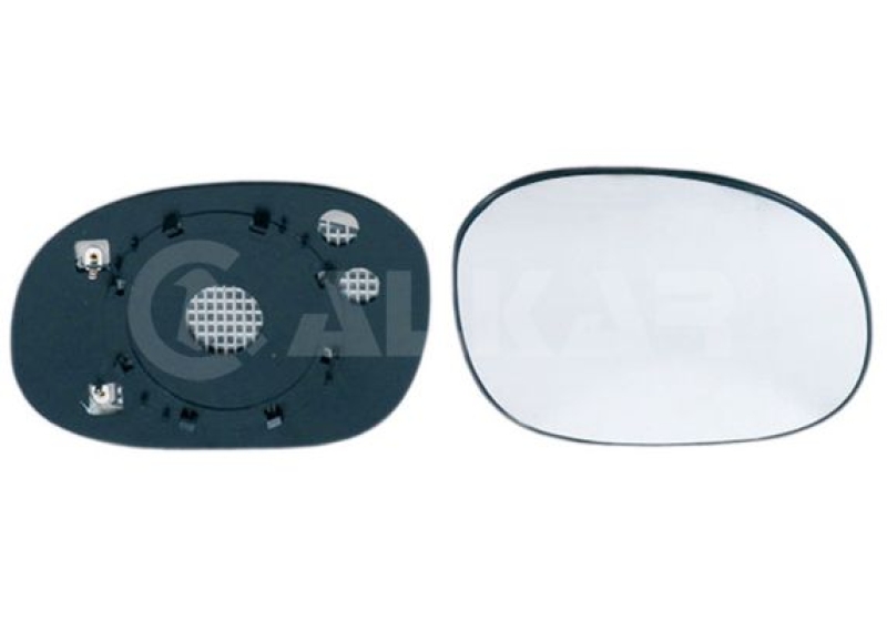 Spiegelglas Au&szlig;enspiegel rechts passend f&uuml;r Peugeot 206 1.6 1.4 1.1 206 2.0 S16