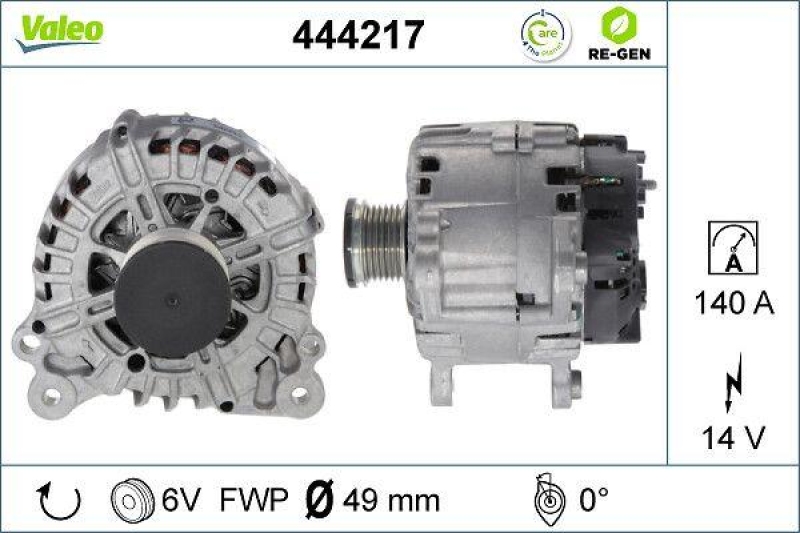 VALEO Generator VALEO RE-GEN AT