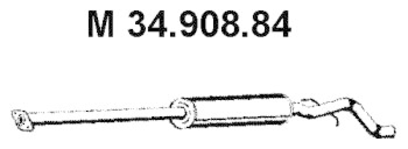 EBERSPÄCHER Mittelschalldämpfer