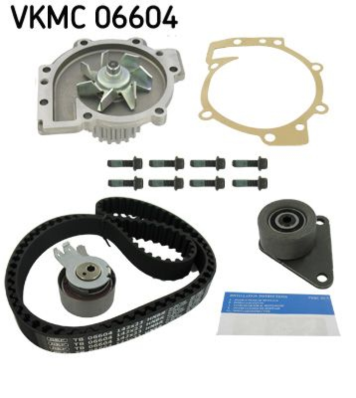 SKF Wasserpumpe + Zahnriemensatz