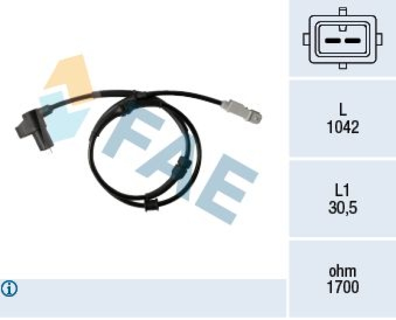 FAE Sensor, Raddrehzahl