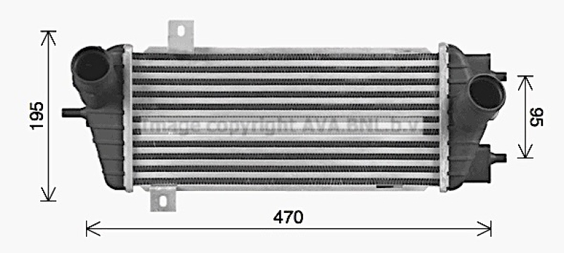 AVA QUALITY COOLING Ladeluftkühler