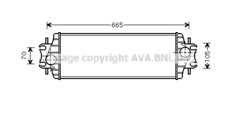 AVA QUALITY COOLING Intercooler, charger