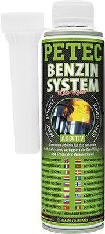 6xPetec BENZINSYSTEMREINIGER 300ml Kraftstoffsystem Reinigung Schutz und Pflege
