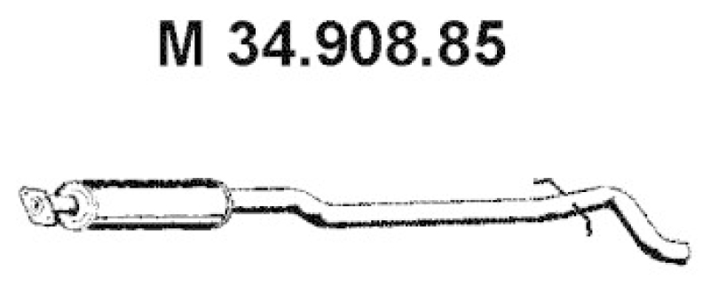 EBERSPÄCHER Mittelschalldämpfer