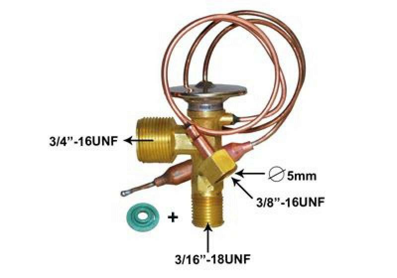 VAN WEZEL Expansion Valve, air conditioning *** IR PLUS ***