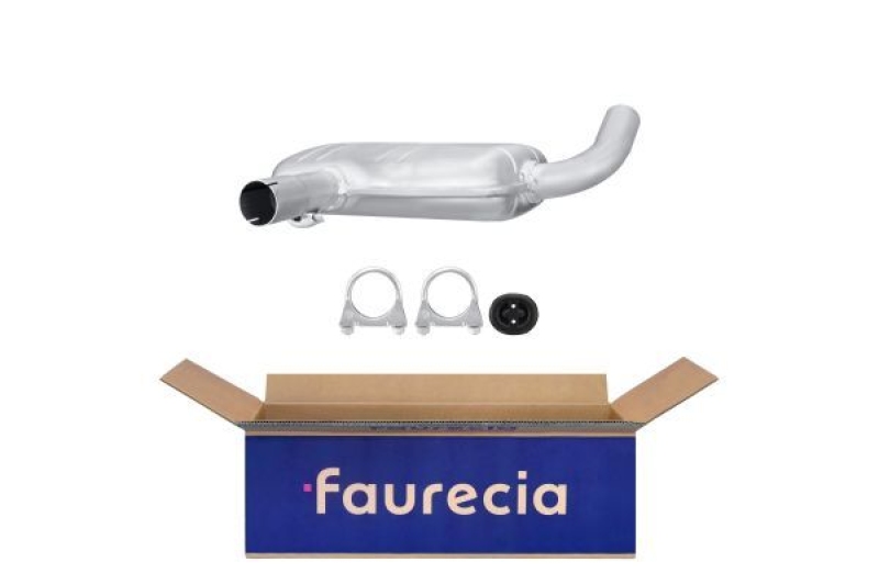 HELLA Mittelschalldämpfer Easy2Fit – PARTNERED with Faurecia