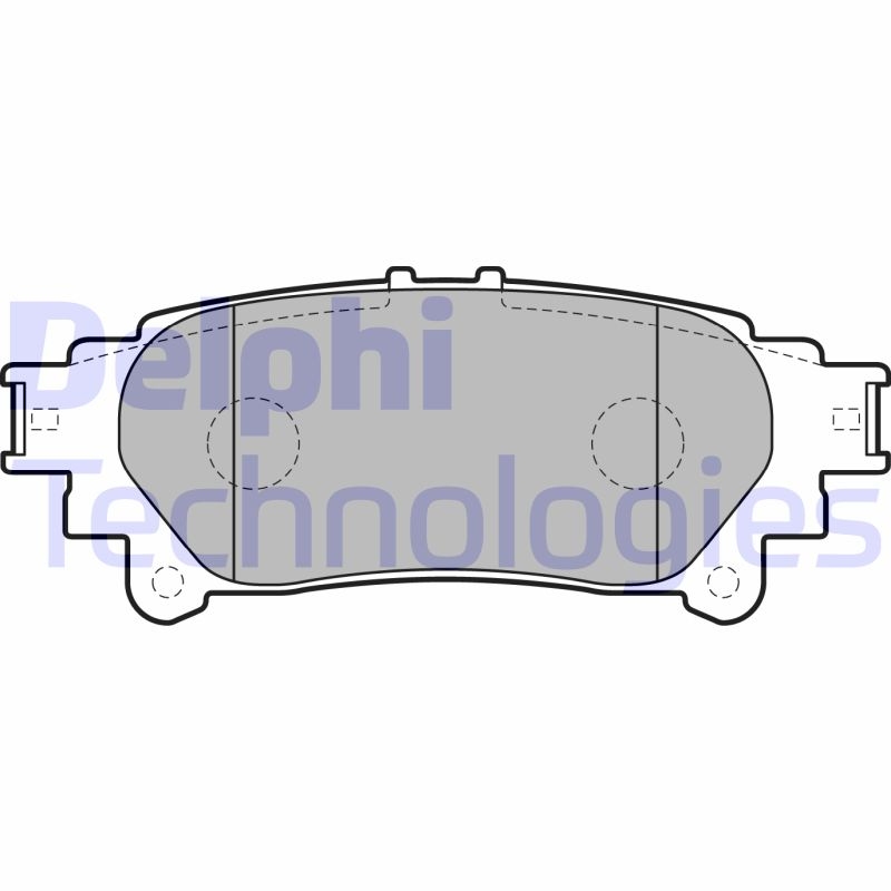 DELPHI Bremsbelagsatz, Scheibenbremse
