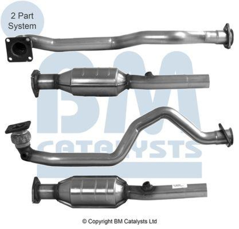BM CATALYSTS Catalytic Converter Approved
