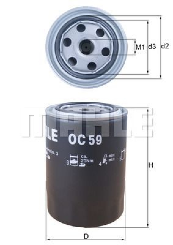 KNECHT Oil Filter