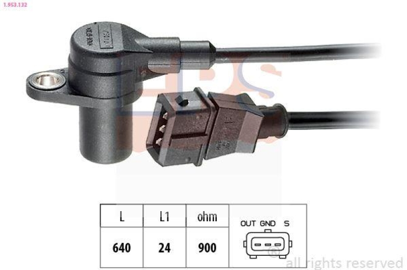 EPS Impulsgeber, Kurbelwelle Made in Italy - OE Equivalent