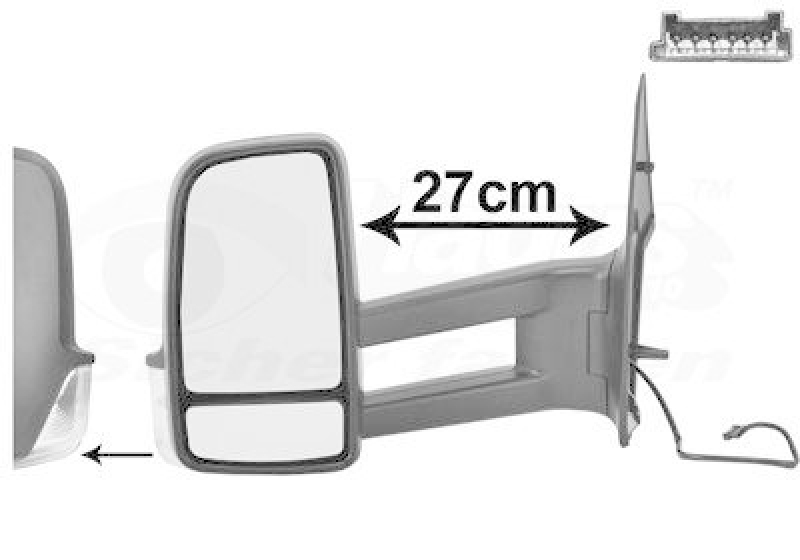 VAN WEZEL Außenspiegel * HAGUS * 5862825